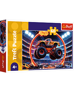 Puzzle 60 el. Monster truck - opakowanie