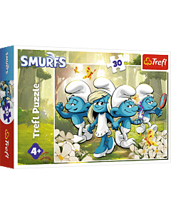 Puzzle Smerfy 30 el. Smerfne przygody