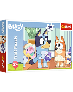 Puzzle 30 el. Z Bluey zawsze jest wesoło