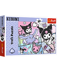 Puzzle Kuromi 30 el. Zabawy z Kuromi