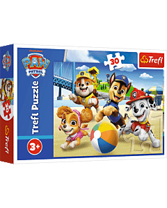 Puzzle Psi Patrol 30 el. Cztery łapy - opakowanie 