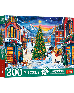 Puzzle EasyPiece 300 el. Świąteczne miasteczko - opakowanie