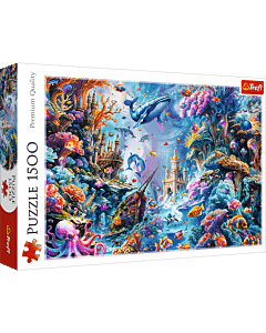 Puzzle 1500 el. Podwodny świat - opakowanie
