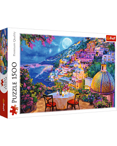 Puzzle 1500 el. Randka w Positano - opakowanie