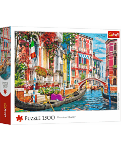 Puzzle 1500 el. Letnie popołudnie w Wenecji - opakowanie