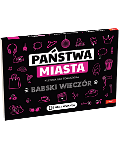 Gra towarzyska, Państwa - miasta, Babski wiecz&oacute;r - opakowanie 