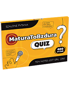 Gra Matura To Bzdura Quiz - opakowanie