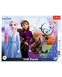 Puzzle ramkowe 25.el Frozen 2 - opakowanie 