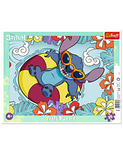 Puzzle ramkowe 25 el. Lilo i Stitch