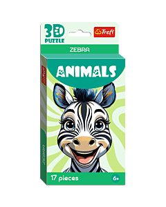 Puzzle 3D - Zebra - opakowanie 