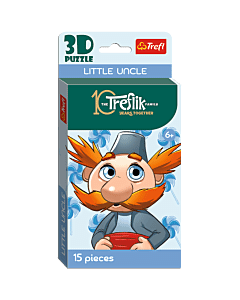 Puzzle 3D - Wujcio, Rodzina Treflik&oacute;w - opakowanie 