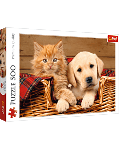 Puzzle 500 el. Razem lepiej - opakowanie 