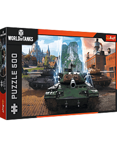 Puzzle 500 el. World of Tanks: Czas na akcję!