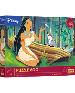 Puzzle 600 el. 40-lecie Trefl - Pocahontas - opakowanie
