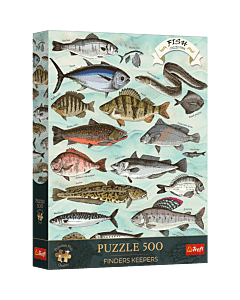 Puzzle Premium Plus Quality 500 el. Finders Keepers: Ryby - opakowanie
