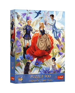 Puzzle Premium Plus Quality 500 el. Enchanted Fairy Tales: Calineczka - opakowanie 