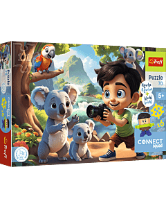 Puzzle Connect Squad 70 el. Connect Luck - opakowanie 