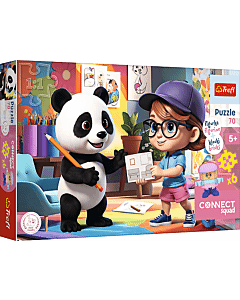 Puzzle Connect Squad 70 el. Connect Amy - opakowanie 