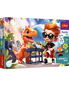 Puzzle Connect Squad 70 el. Connect Joe - opakowanie 