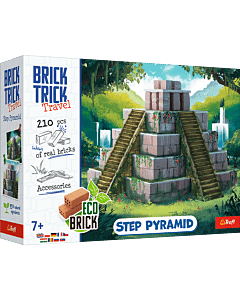 Klocki ceramiczne Brick Trick - Piramida Schodkowa - opakowanie