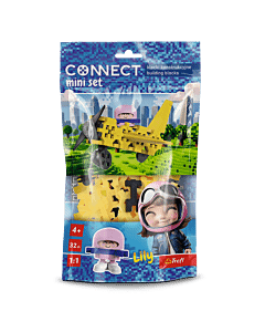 Zestaw klock&oacute;w Connect Mini set - Mini samolot - opakowanie 