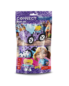 Zestaw klock&oacute;w Connect Mini set - Mini samoch&oacute;d - opakowanie 