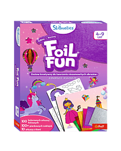 Zestaw kreatywny Skillmatics, Foil Fun, Jednorożce i Księżniczki - opakowanie