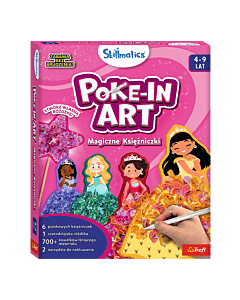 Zestaw kreatywny Skillmatics, Poke-In Art, Magiczne Księżniczki - opakowanie