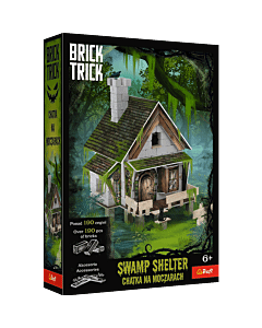 Klocki ceramiczne Brick Trick Halloween - Chatka na moczarach - opakowanie