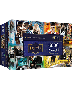 Puzzle Prime 6000 el. Harry Potter Hogwarts - opakowanie 