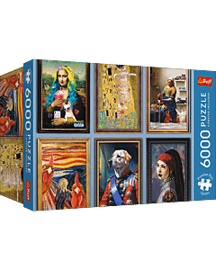 Puzzle Premium Plus Quality 6000 el. Fun Art Collection - opakowanie 