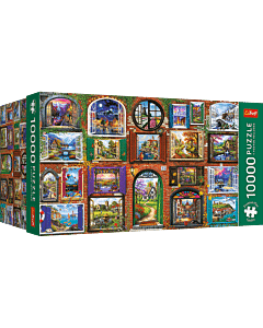 Puzzle Premium Plus Quality 10000 el. Windows of the Seasons - opakowanie 