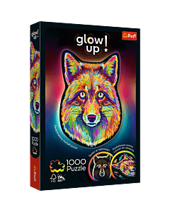 Puzzle 1000 el. Glow up Lisek - opakowanie 