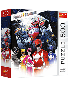 Puzzle Power Rangers 500 el. Power Rangers Team - produkt
