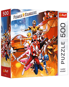 Puzzle Power Rangers 500 el. Undefeated Power Rangers - produkt