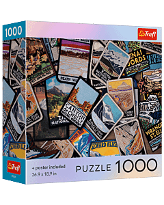 Puzzle 1000 el. USA Collection: American Souvenirs