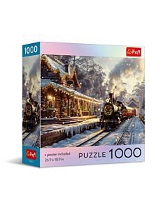 Puzzle 1000 el. USA Collection: Christmas Express - opakowanie