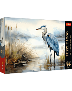 Puzzle Premium Plus Quality 1000 el. Blue Heron in the Wild - opakowanie