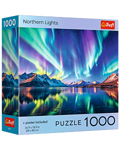 Puzzle 1000 el. USA Collection: Northern Lights - opakowanie