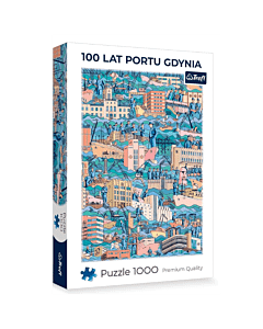 Puzzle 1000 el. Port Gdynia - opakowanie