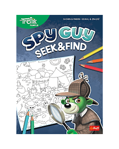 Książka aktywizująca Spy Guy, szukaj i znajdź
