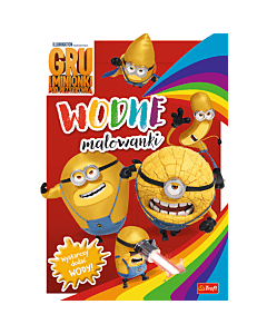 Książka aktywizująca Minionki, malowanka wodna