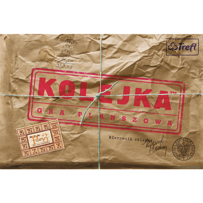 Kolejka - gra planszowa Trefl