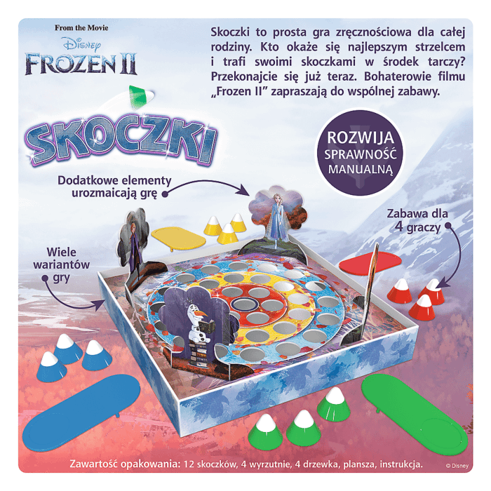 Skoczki Frozen 2 Gra Trefl zdjęcie 3