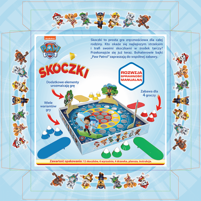 Skoczki Psi Patrol Gra Trefl zdjęcie 3