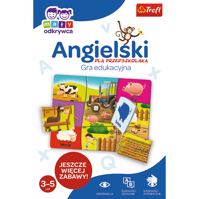 Angielski dla przedszkolaka Mały Odkrywca Trefl zdjęcie 3