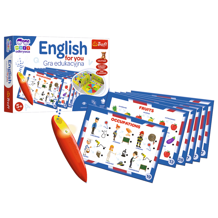 English for You - magiczny Ołówek Gra zawartość