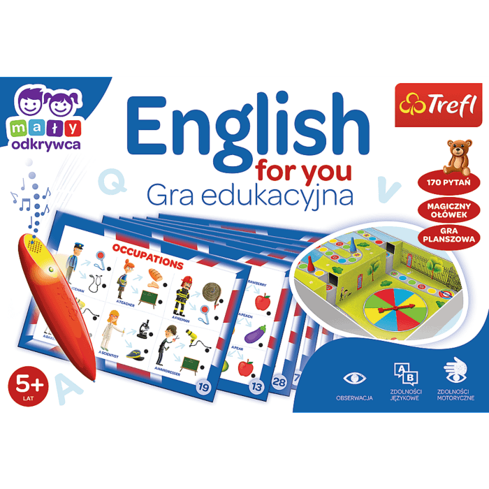 Trefl magiczny Ołówek Gra - English