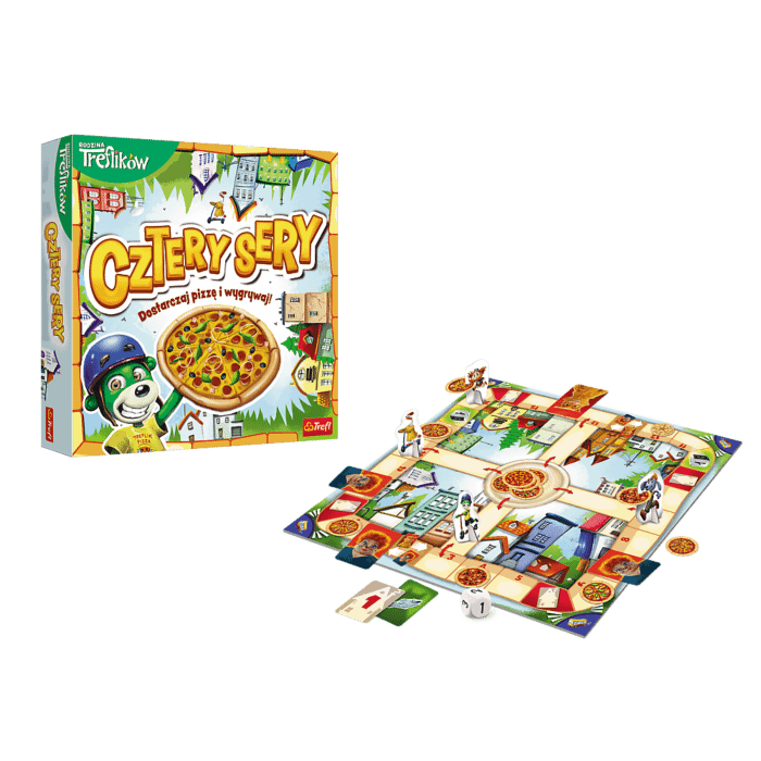 Cztery Sery - rodzinna gra planszowa od Trefl - zdjęcie 2
