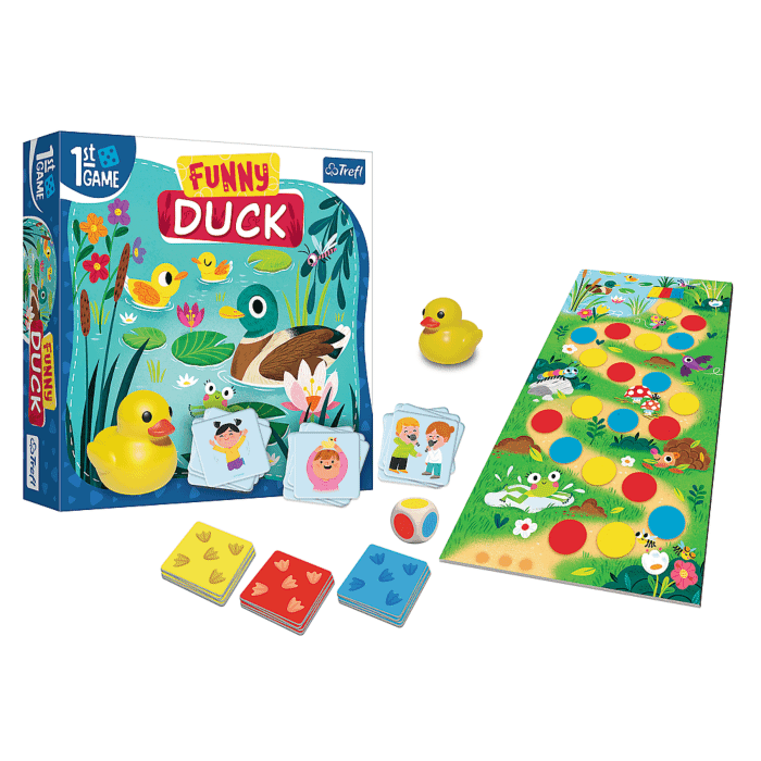 funny duck - gra dla dzieci - trefl - zdjęcie 3